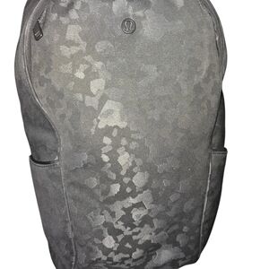 lululemon athletica Charcoal Patterned Shoulder Bag